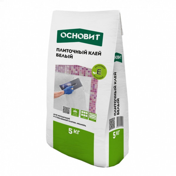 Плиточный клей ОСНОВИТ МАКСИПЛИКС АС17 W Ld, 5кг