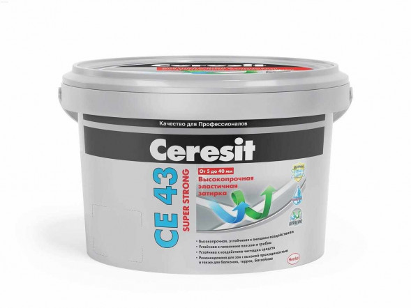Затирка высокопрочная Ceresit CE43, багама (2кг)