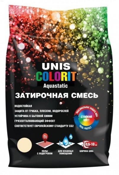 Затирка Unis Colorit, оливковый (2кг)