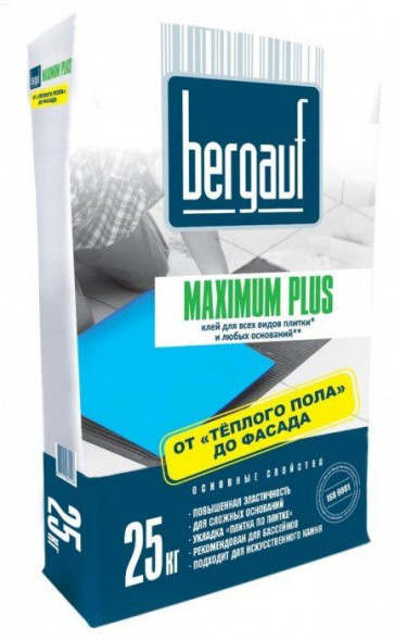 Клей для сложных оснований Keramik Maximum Plus, 25кг