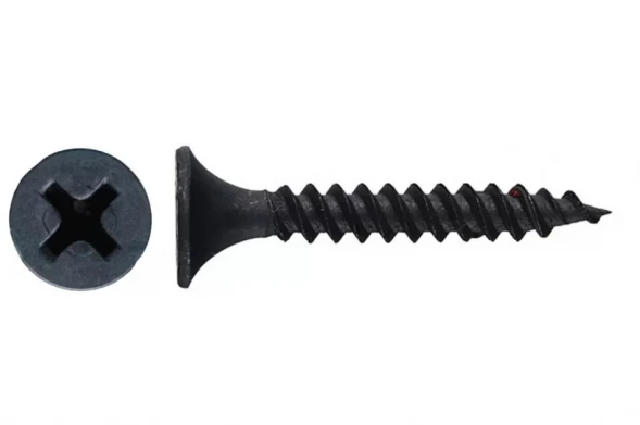 Саморезы для гипсокартона 3,5x45 мм с частым шагом оксидированные