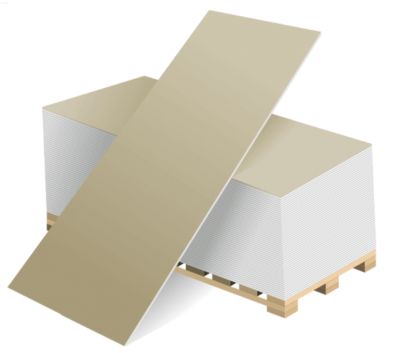 Гипсокартон ГКЛ /12,5 х1200 х 3000 / ВОЛМА