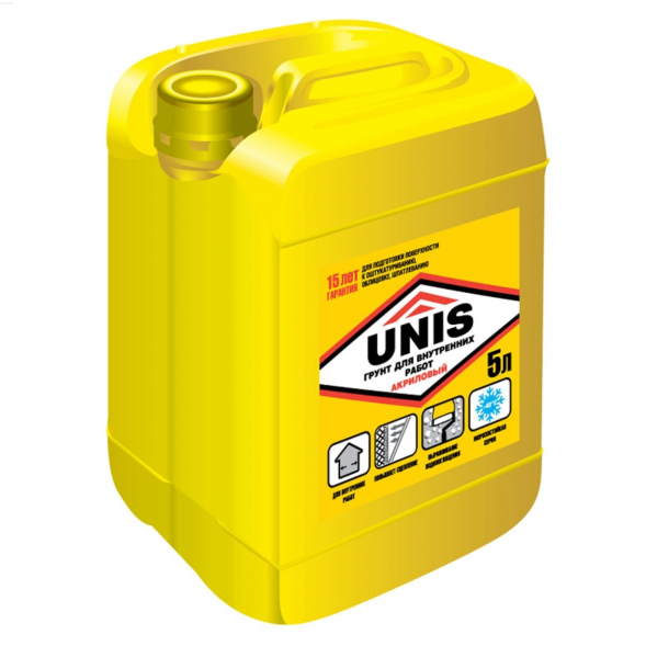 Грунтовка акриловая ЮНИС Грунт ВР 5л