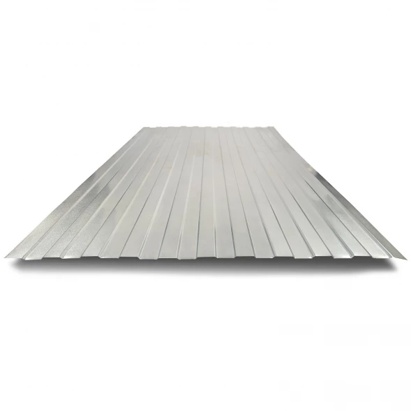 Профнастил С8 оцинкованный 1м Эконом